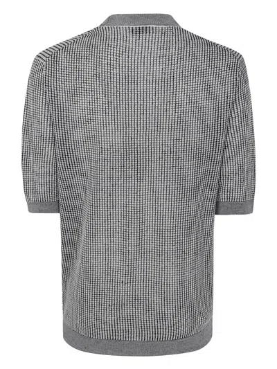 Ballantyne Short Sleeves Pullover In White