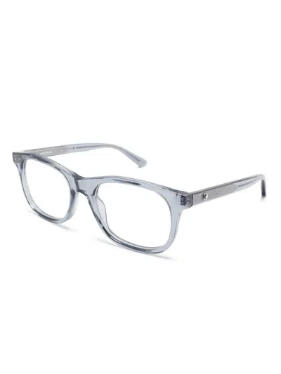 Montblanc Rectangle-frame Glasses In グレー