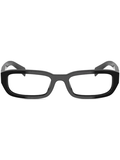 Prada Rectangle-frame Glasses In ブラック