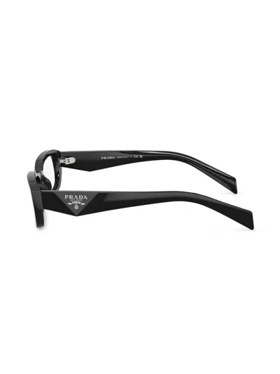 Prada Rectangle-frame Glasses In ブラック