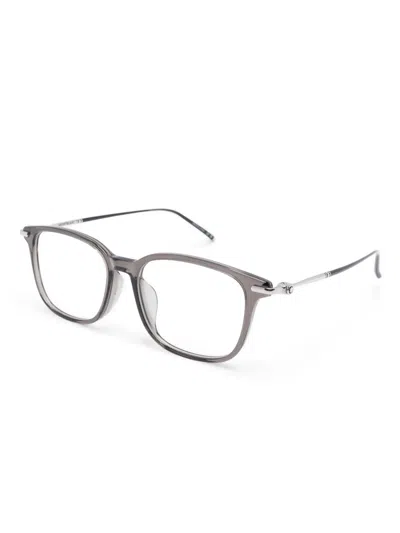 Montblanc Rectangle-frame Glasses In ブラック