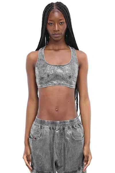 Diesel Tops In Gray