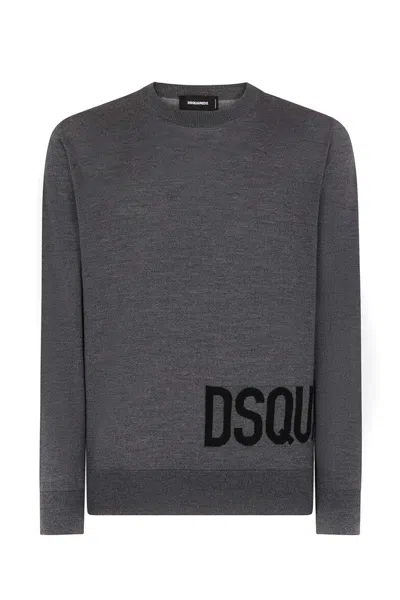 Dsquared2 Sweaters In Grey