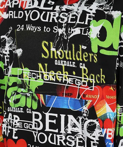 Vivienne Westwood Long-sleeved Hooded Sweater In Black