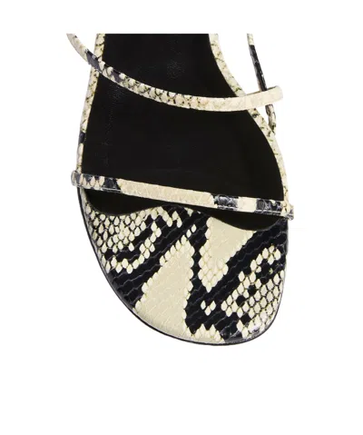 Khaite Loop Flat Sandal In Nude