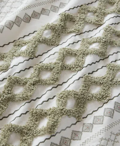 Ink+ivy Imani 3-pc. Comforter Set, Full/queen In Sage,ivory