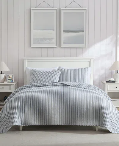 Nautica Coleridge Reversible 2-pc. Quilt Set, Twin In Captains Blue