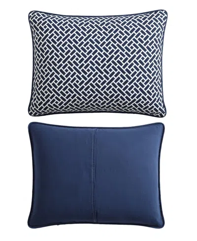 Nautica Lockridge Reversible 2-pc. Quilt Set, Twin In Navy,white