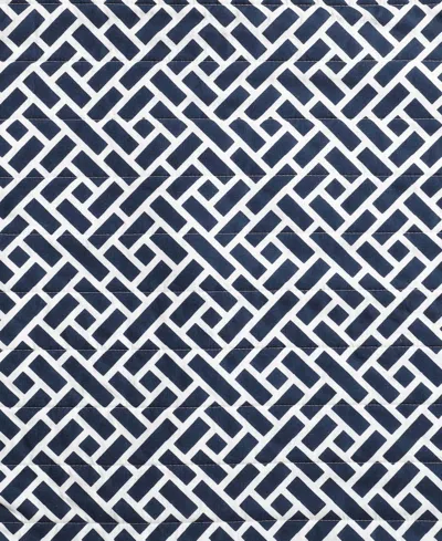 Nautica Lockridge Reversible 2-pc. Quilt Set, Twin In Navy,white