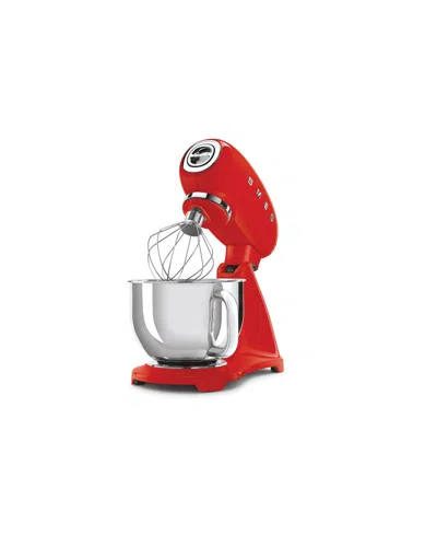 Smeg Estetica 50's Style Mixer In Red