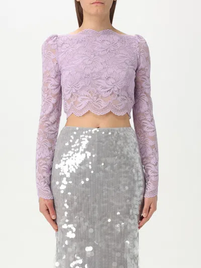 Rabanne Lace Top In Lavendel