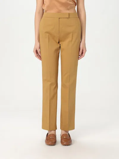 Max Mara Pants  Woman Color Brown In Braun