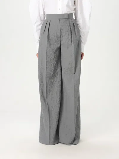 Max Mara Pants  Woman Color Grey In Grau