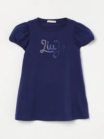 Liu •jo Dress Liu Jo Kids Color Blue In Blau