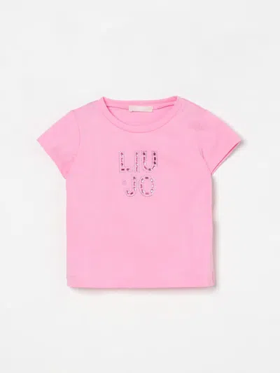 Liu •jo T-shirt Liu Jo Kids Color Pink In Pink