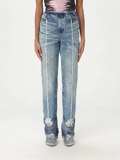 Diesel Women's D-ginna Jeans In Hellblau