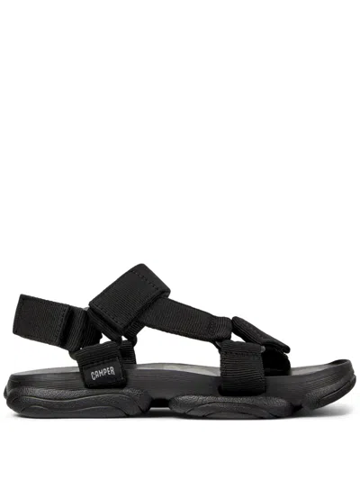 Camper Karst Sandal In 黑色