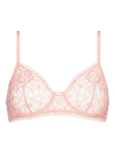 FLORAL-LACE BRA