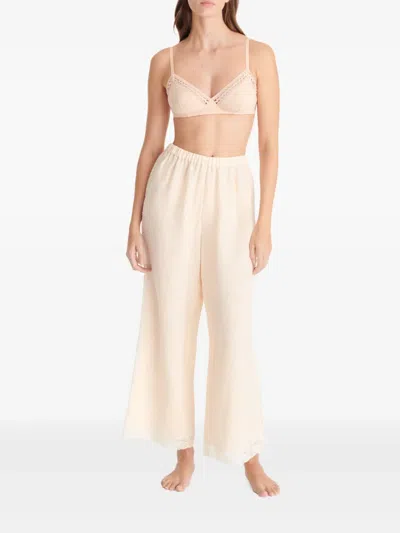 Eres Wide-leg Trousers In 粉色