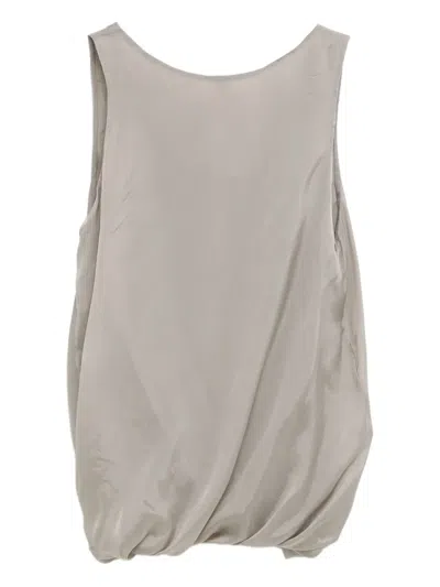 Lauren Manoogian Sleeveless Top In 灰色