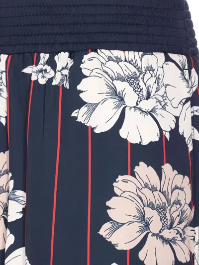 Liu •jo Elastic Waist Shorts In 蓝色