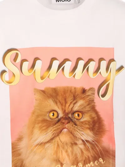 Molo Graphic-print T-shirt In 白色