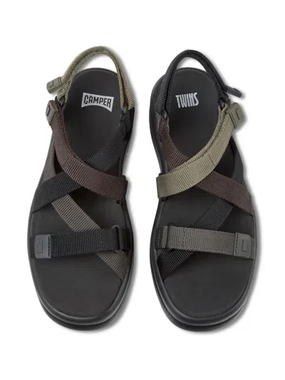 Camper Pelotas Flota Up Twins Sandals In 黑色