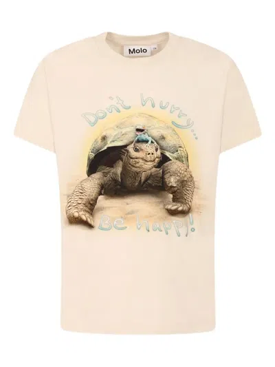 Molo Graphic-print T-shirt In 中性色