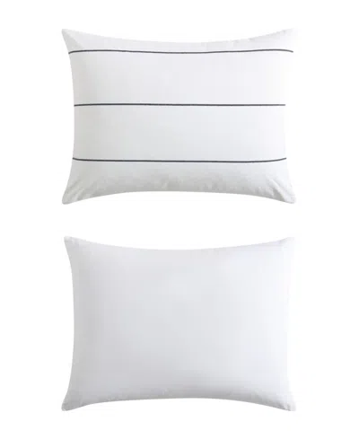 Nautica Naval Stripe 3-pc. Comforter Set, King In Navy,white