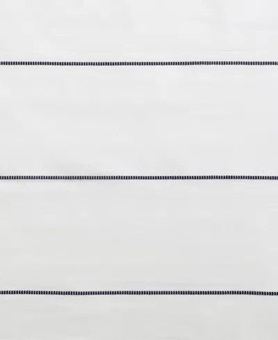 Nautica Naval Stripe 3-pc. Comforter Set, King In Navy,white