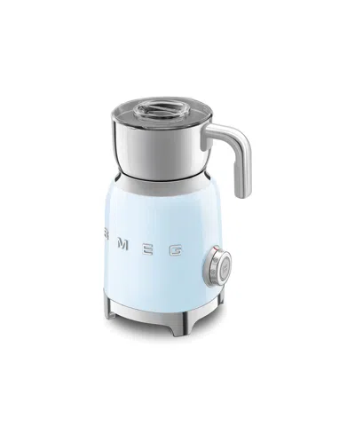 Smeg Retro-style Milk Frother In Blue
