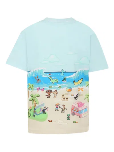 Molo Graphic-print T-shirt In 蓝色