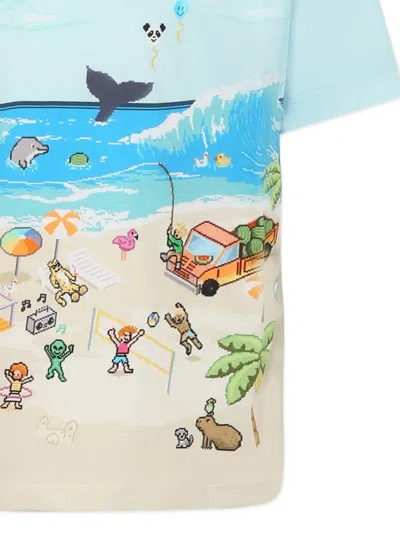 Molo Graphic-print T-shirt In 蓝色