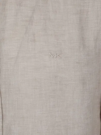Michael Kors Linen Shirt Long Sleeves In 中性色