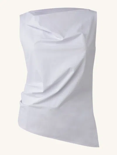 Misci Stretch Top In White