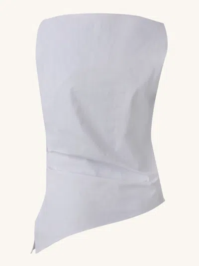 Misci Stretch Top In White