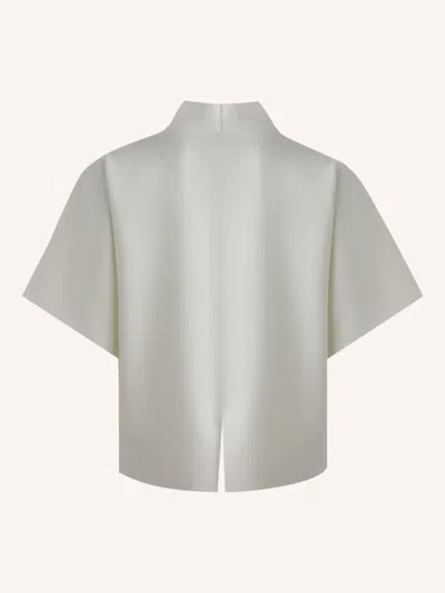 Misci Elle Blouse In Neutrals