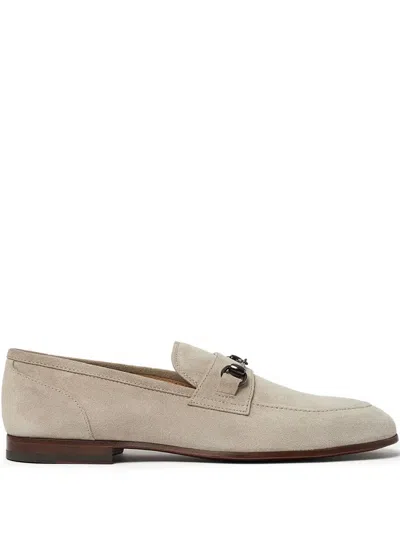 Scarosso Alessandro Loafers In Sand - Suede