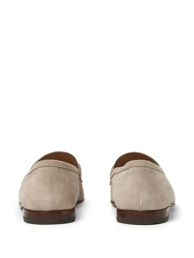 Scarosso Alessandro Loafers In Sand - Suede