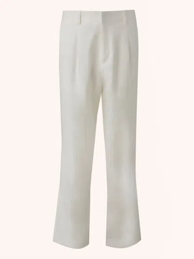Misci José Tailored Trousers In White