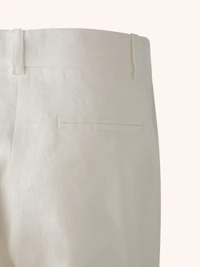 Misci José Tailored Trousers In White