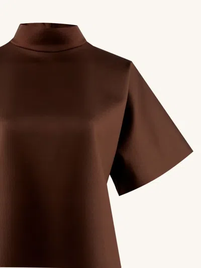 Misci Elle Blouse In Brown