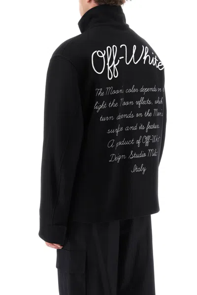 Off-white Off White Moon Phase Field Jacket In Black