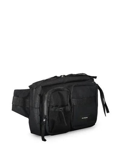 Iso.poetism Logo-patch Belt Bag In Schwarz