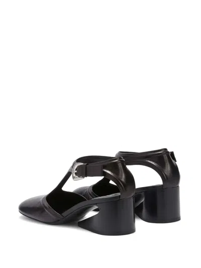 Jil Sander Sandals Woman In Black