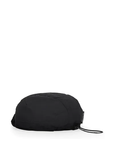 Iso.poetism Drawstring Flat Cap In Black