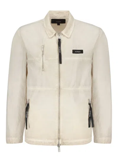 Iso.poetism Logo-patch Jacket In Sand