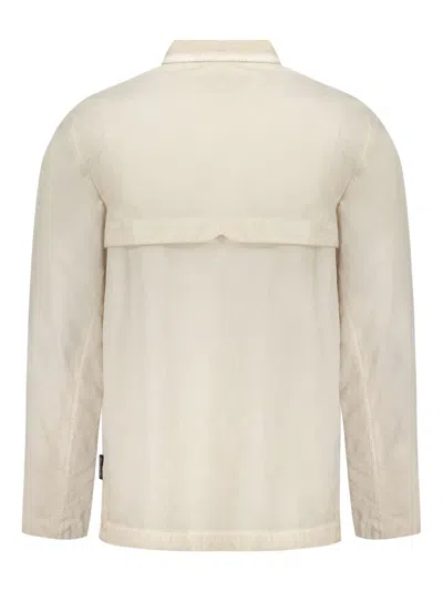 Iso.poetism Logo-patch Jacket In Sand