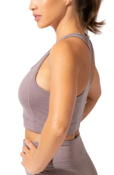 Threads 4 Thought Lunette Sports Bra In Gray