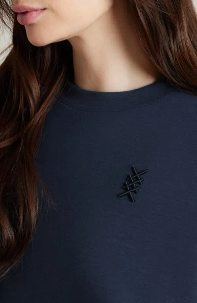 Rhone Dreamglow Crewneck Sweatshirt In Navy Blue